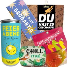 Geschenktüte bestandene Prüfung „Du hast es geschafft!“ (Set 1)