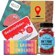 Geschenktüte HERZLICH WILLKOMMEN - Zielpunkt # 1