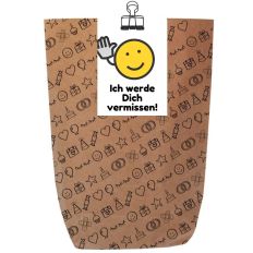 Geschenktüte ICH WERDE DICH VERMISSEN! - zum Befüllen