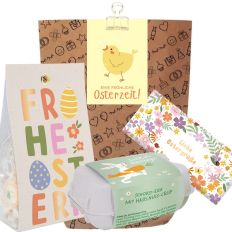 Geschenktüte Fröhliche Osterzeit (Set 13) – süße Kleinigkeit zu Ostern