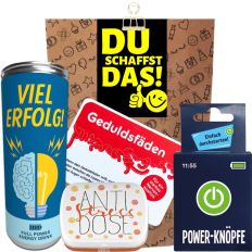 Geschenktüte Motivationsgeschenk „Du schaffst das!“ (Set 13)