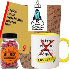 Geschenktüte Motivation – Motivationsgeschenk „Ein Tütchen Motivation“ (Set 8)