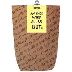 Geschenktüte Geschenkverpackung  „Am Ende wird alles gut“