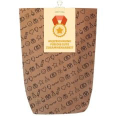 Geschenktüte für Mitarbeiter „Auszeichnung für die gute Zusammenarbeit“ - zum Befüllen