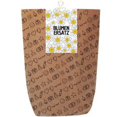 Geschenktüte BLUMENERSATZ - zum Befüllen
