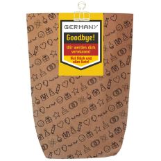 Geschenktüte für Auswanderer GOODBYE! - zum Befüllen
