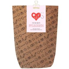 Geschenktüte FÜR DIE BESTE PFLEGERIN - zum Befüllen