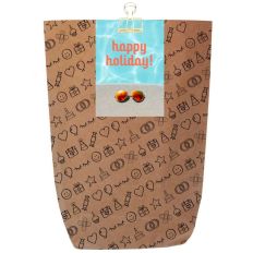 Geschenktüte HAPPY HOLIDAY! - zum Befüllen