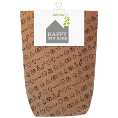 Geschenktüte HAPPY NEW HOME - zum Befüllen