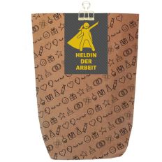 Geschenktüte HELDIN DER ARBEIT - zum Befüllen