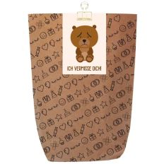Geschenktüte ICH VERMISSE DICH! - zum Befüllen