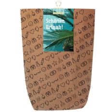 Geschenktüte SCHÖNEN URLAUB! - zum Befüllen