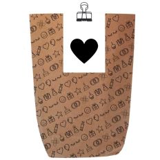 Geschenktüte HERZ - zum Befüllen