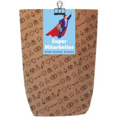 Geschenktüte SUPER MITARBEITER - zum Befüllen