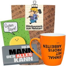 Geschenktüte zum Meistertitel „Glückwunsch zum Meister“ (Set 4)