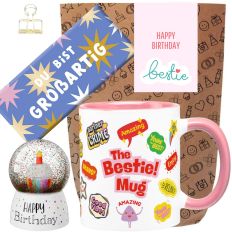 Geschenktüte HAPPY BIRTHDAY BESTIE # 1