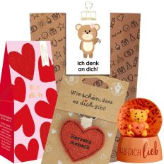 Geschenktüte zur Aufmunterung - Ich denk an dich! (Set 6)