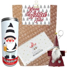 Geschenktüte „Kleine Wichteltüte“ – Lustiges Wichtelgeschenk (Set 1)