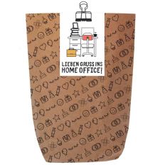 Geschenktüte LIEBEN GRUSS INS HOME OFFICE! - zum Befüllen