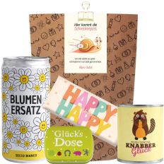 Geschenktüte nachträglich zum Geburtstag „Hier kommt die Schneckenpost!“ (Set 2)
