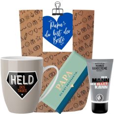 Geschenktüte „Papa du bist der Beste“ (Set 4)