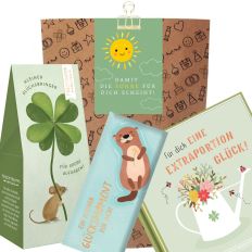 Geschenktüte Aufmunterung „Damit die Sonne für dich scheint“ (Set 6)