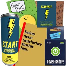 Geschenktüte fürs Onboarding – Startkit # 1