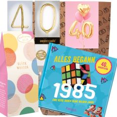 Geschenktüte ZUM 40. GEBURTSTAG - Ballons # 3
