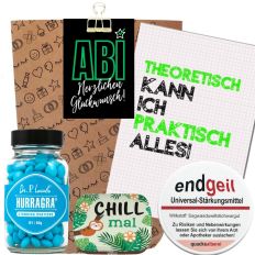 Geschenktüte „Abi geschafft – herzlichen Glückwunsch“ (Set 2)