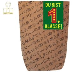 Geschenktüte DU BIST 1. KLASSE! - zum Befüllen