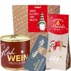 Geschenktüte „Huhu!“ – Lustiges Wichtelgeschenk (Set 5)