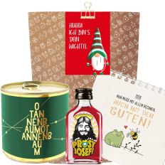 Geschenktüte „Huhu!“ – Lustiges Wichtelgeschenk (Set 6)