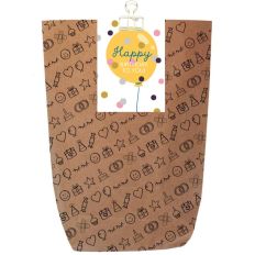 Geschenktüte zum Geburtstag - „Happy Birthday to you!“ - zum Befüllen