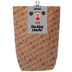 Geschenktüte DU BIST STARK - zum Befüllen!