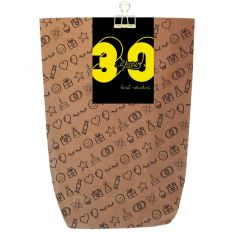 Geschenktüte 30 YEARS - zum Befüllen