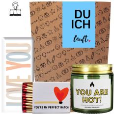 Geschenktüte DU ICH LÄUFT - blau # 4