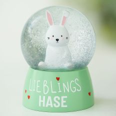 Glitzerkugel Lieblingshase