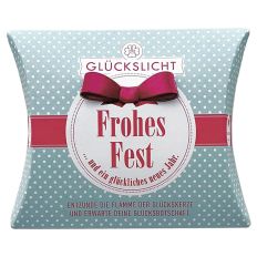 Glückslicht FROHES FEST - gepunktet