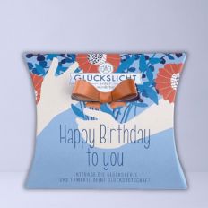 Glückslicht HAPPY BIRTHDAY TO YOU! - blaue Version
