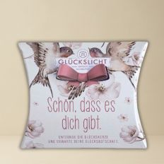 Glückslicht SCHÖN, DASS ES DICH GIBT - Motiv Vögel