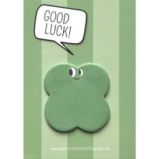 Haftnotizen GOOD LUCK!