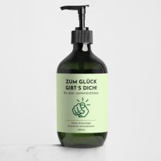 Hand- und Duschgel 490ml „Zum Glück gibt`s dich!“