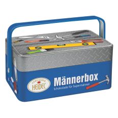 Schokolade Heidel Männerbox WERKZEUGKASTEN