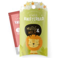 Kinder Knisterbad MUTIG & WILD