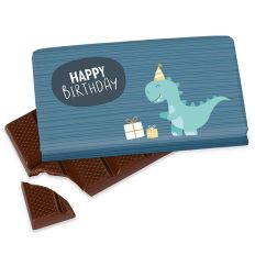 Schokolade 40g HAPPY BIRTHDAY - Dino