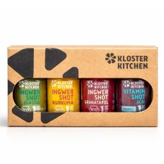 Kloster Kitchen Bio 4er Mix Ingwer Shot Geschenkbox