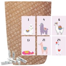 Adventskalender zum Befüllen X-MAS ICON ALPAKA