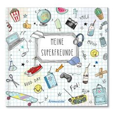 Freundebuch MEINE SUPERFREUNDE - Version PLAY