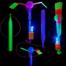 LED-Helikopter mit Katapult