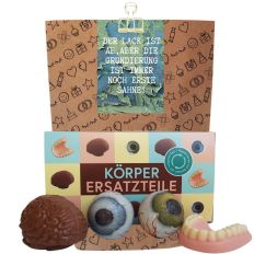 Geschenktüte Geburtstag – Lustiges Geburtstagsgeschenk „Der Lack ist ab“ (Set 10)